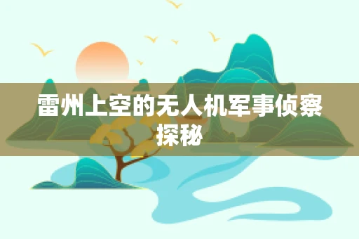 雷州上空的无人机军事侦察探秘
