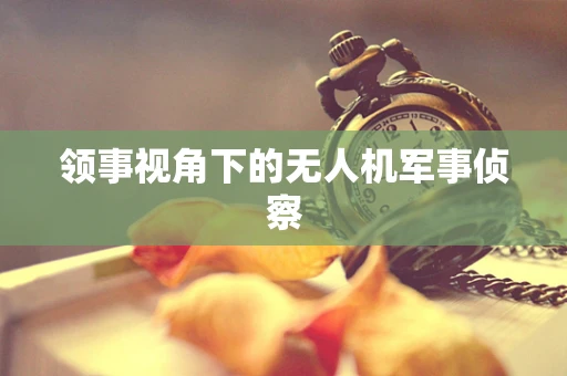 领事视角下的无人机军事侦察