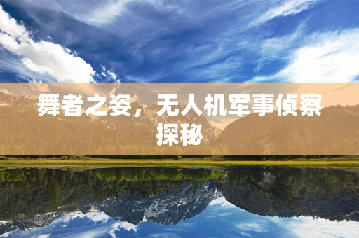 舞者之姿，无人机军事侦察探秘