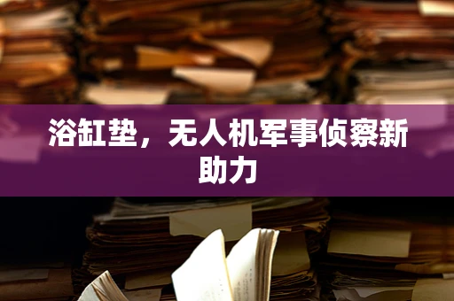 浴缸垫，无人机军事侦察新助力