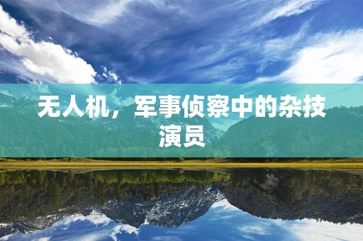 无人机，军事侦察中的杂技演员