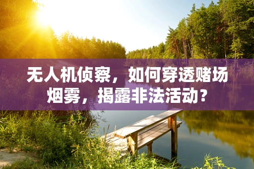 无人机侦察，如何穿透赌场烟雾，揭露非法活动？