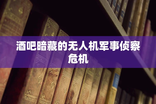 酒吧暗藏的无人机军事侦察危机