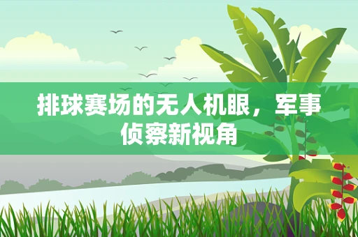 排球赛场的无人机眼，军事侦察新视角