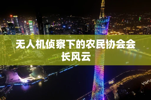 无人机侦察下的农民协会会长风云