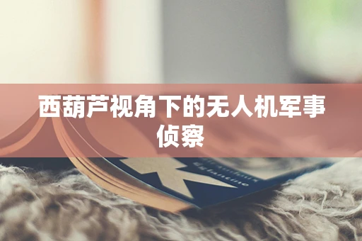 西葫芦视角下的无人机军事侦察