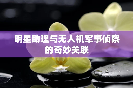 明星助理与无人机军事侦察的奇妙关联