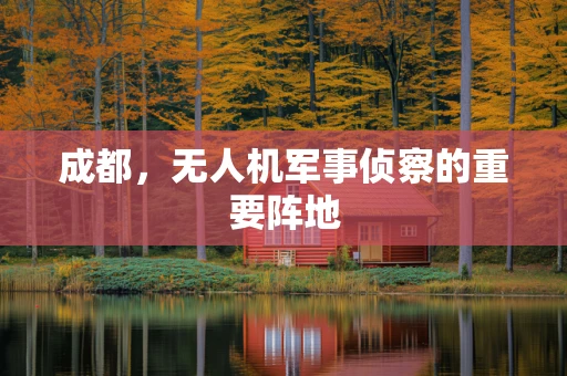 成都，无人机军事侦察的重要阵地