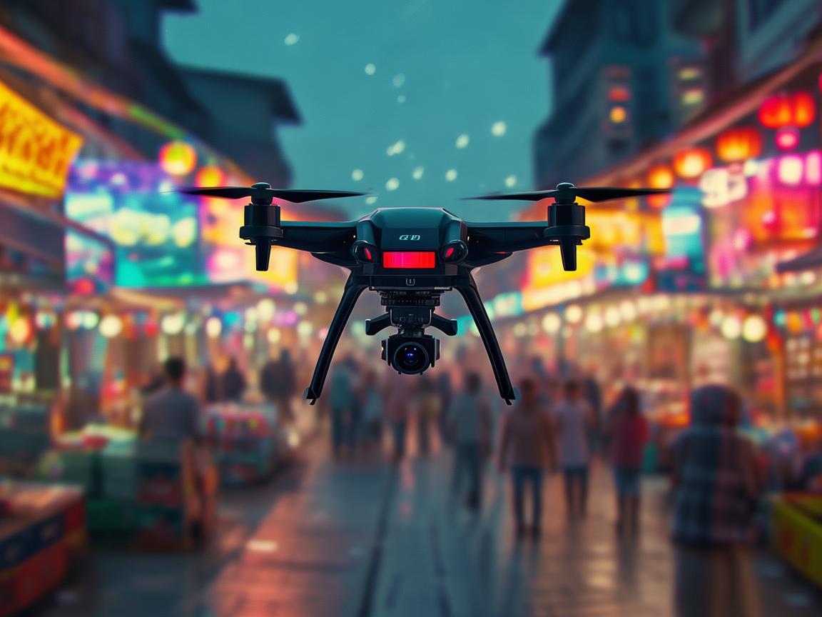 无人机在夜市电影节侦察中的应用 无人机在夜市电影节侦察中的应用