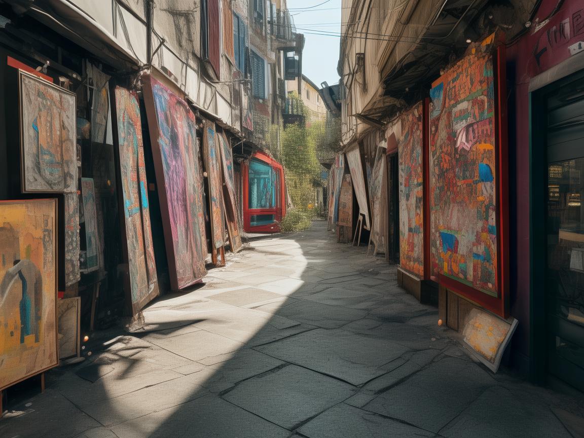 无人机军事侦察，画廊街艺术装置背后的隐秘视角