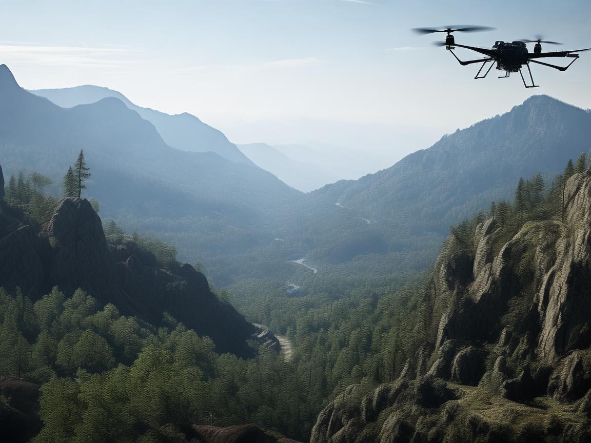 无人机助力军事侦察，徒步径上的鹰眼洞察