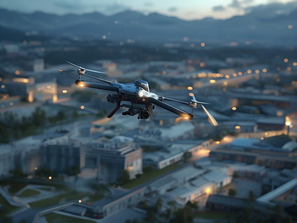 无人机助力狱警军事侦察