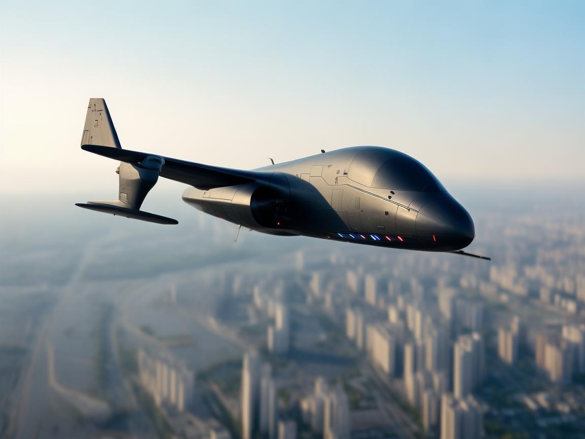 太仓上空的无人机军事侦察利刃