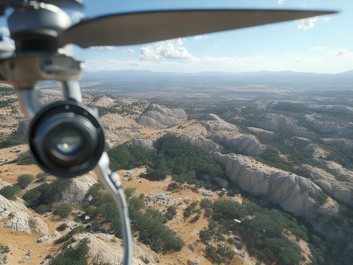 头盔视角下的无人机军事侦察 头盔视角下的无人机军事侦察