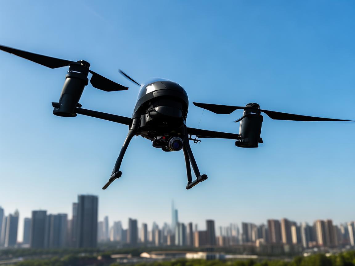 运城上空的无人机军事侦察利刃